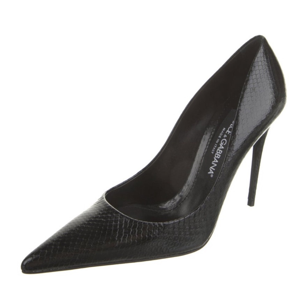 Dolce & Gabbana Leather Heels